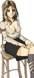 Umber in the Chair.